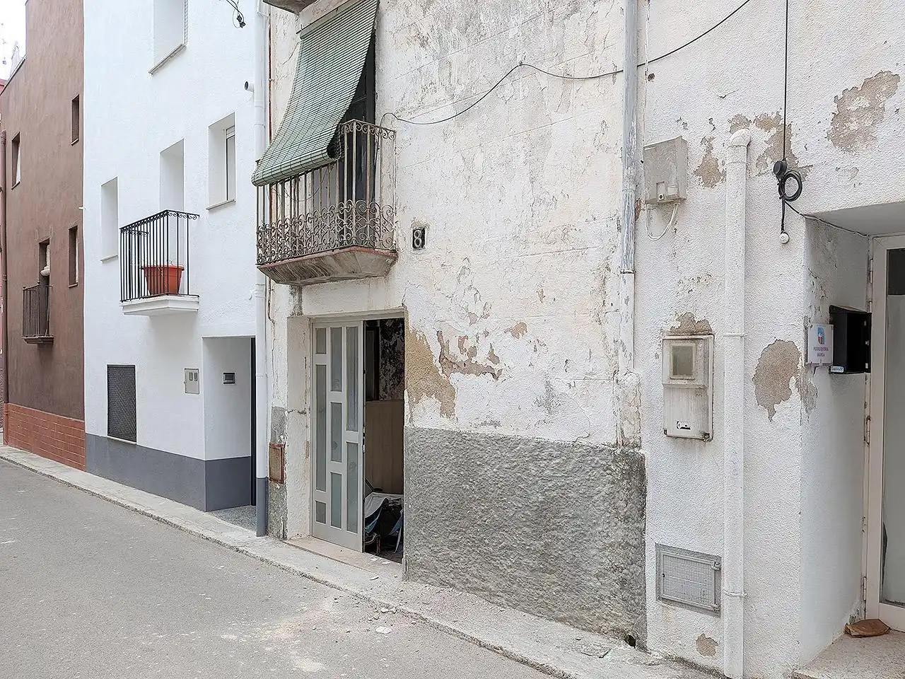 Vista exterior de Casa o xalet en venda en Ulldecona amb Balcó