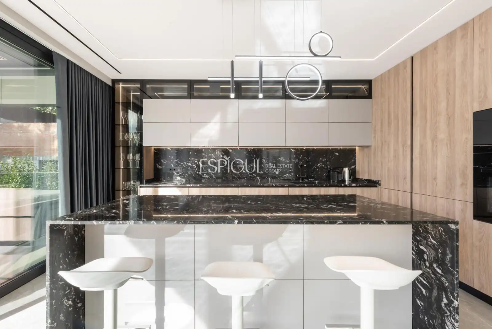 Kitchen of Houses for sale in Castelldefels  with Air Conditioner, Heating and Parquet flooring