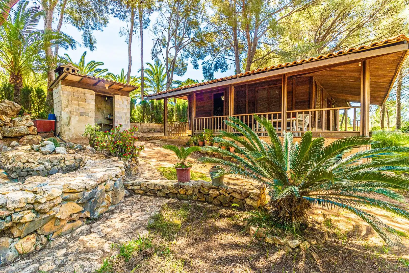 Vista exterior de Casa o chalet en venta en Alberic con Aire acondicionado, Jardín privado y Piscina