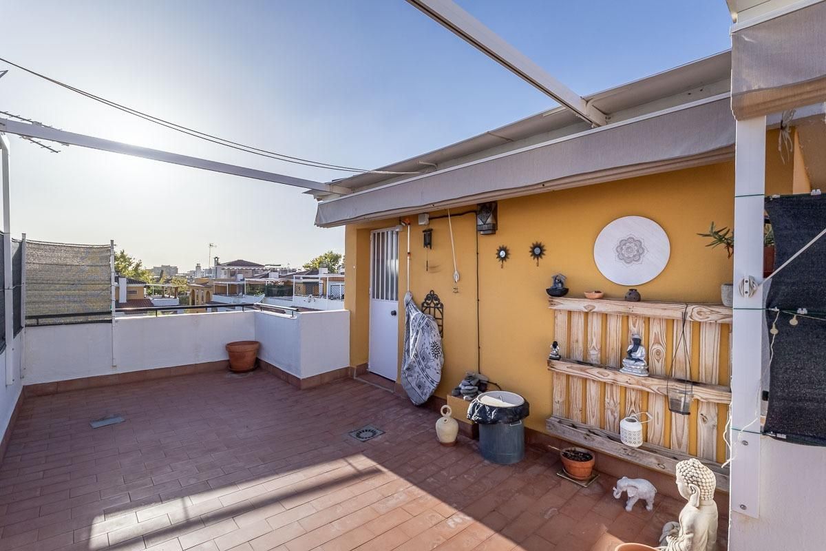 Terrace of Single-family semi-detached for sale in  Granada Capital  with Air Conditioner, Terrace and Storage room