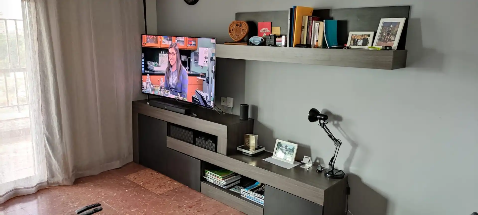 Sala de estar de Piso de alquiler en Roquetas de Mar con Aire acondicionado, Calefacción y Terraza