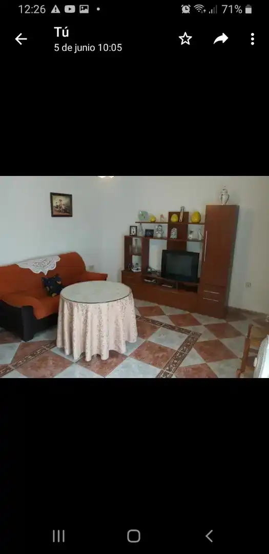 Sala de estar de Piso en venta en Santa Elena con Aire acondicionado, Amueblado y Horno