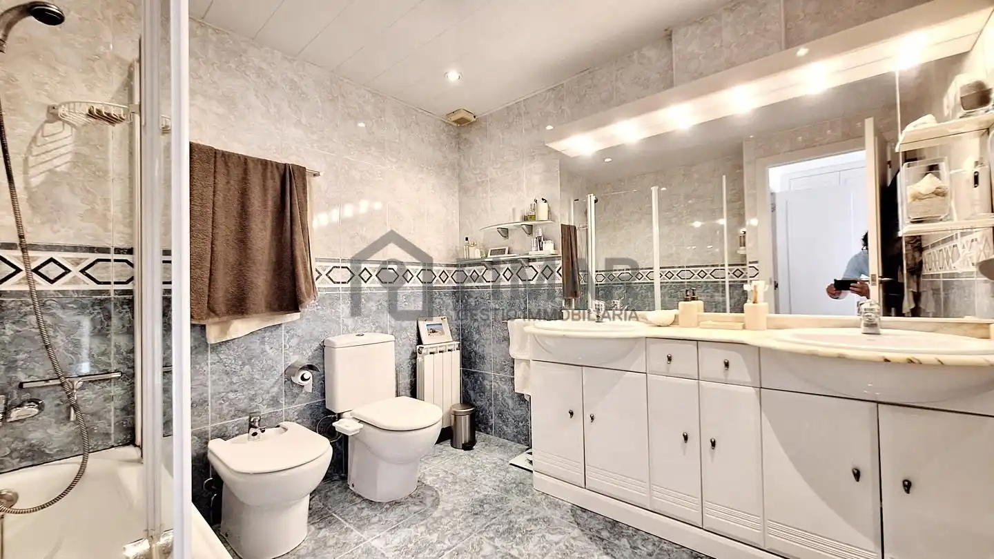 Baño de Casa o chalet en venta en Vilassar de Mar con Aire acondicionado, Calefacción y Jardín privado