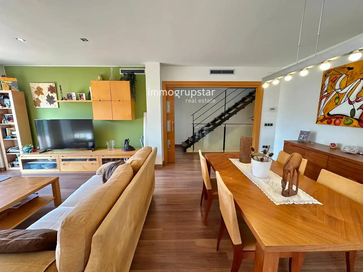 Sala de estar de Casa adosada en venta en Calonge i Sant Antoni con Aire acondicionado, Calefacción y Terraza