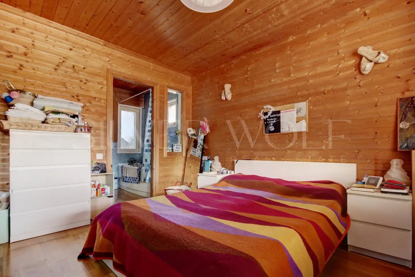 Bedroom of Houses for sale in Sant Boi de Llobregat  with Private garden, Parquet flooring and Terrace