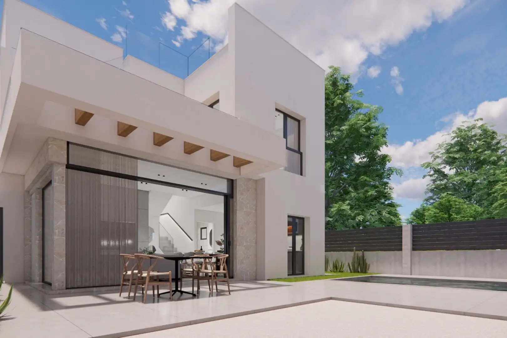 Villa mit Terrasse zum Verkauf in La Herrada, imagen 4