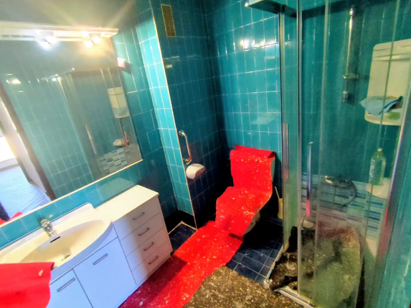 Badezimmer von Wohnung zum Verkauf in Sant Sadurní d'Anoia mit Heizung, Terrasse und Abstellraum