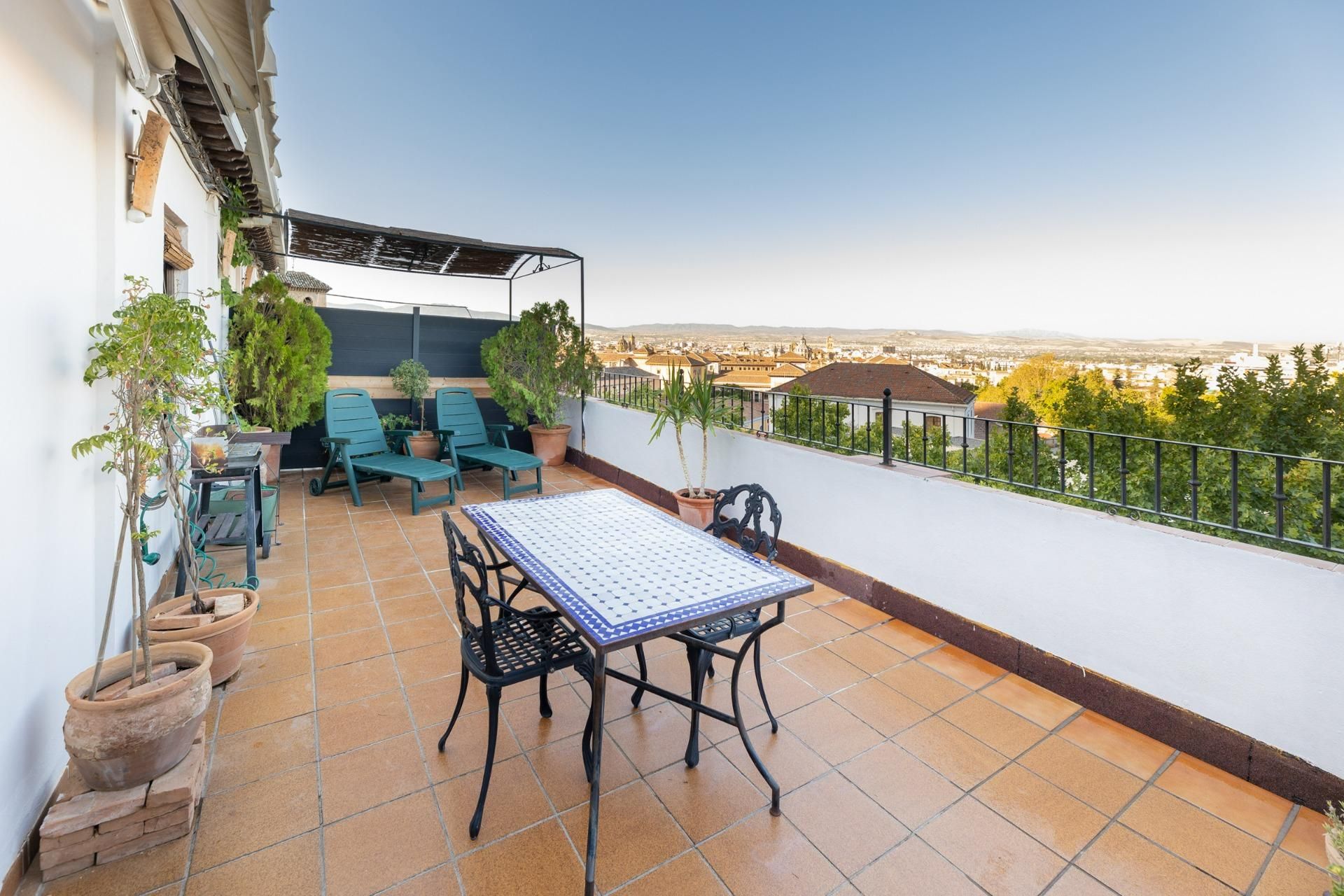 Terrace of Apartment for sale in  Granada Capital  with Air Conditioner, Heating and Terrace