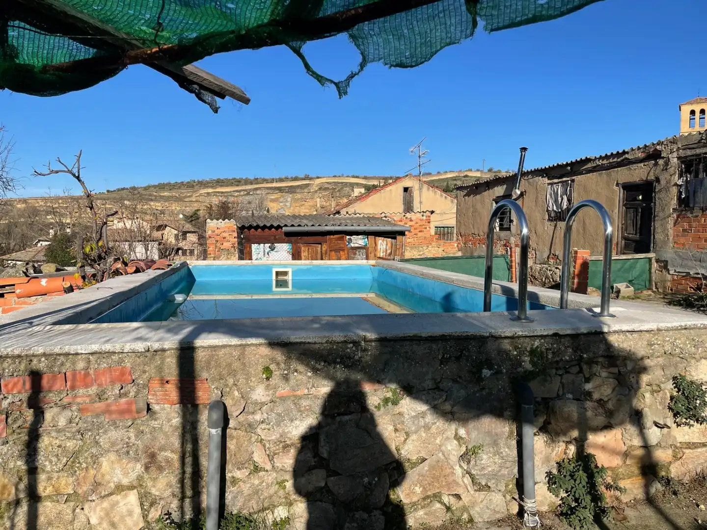 Piscina de Finca rústica en venda en Segovia amb Jardí privat, Traster i Piscina