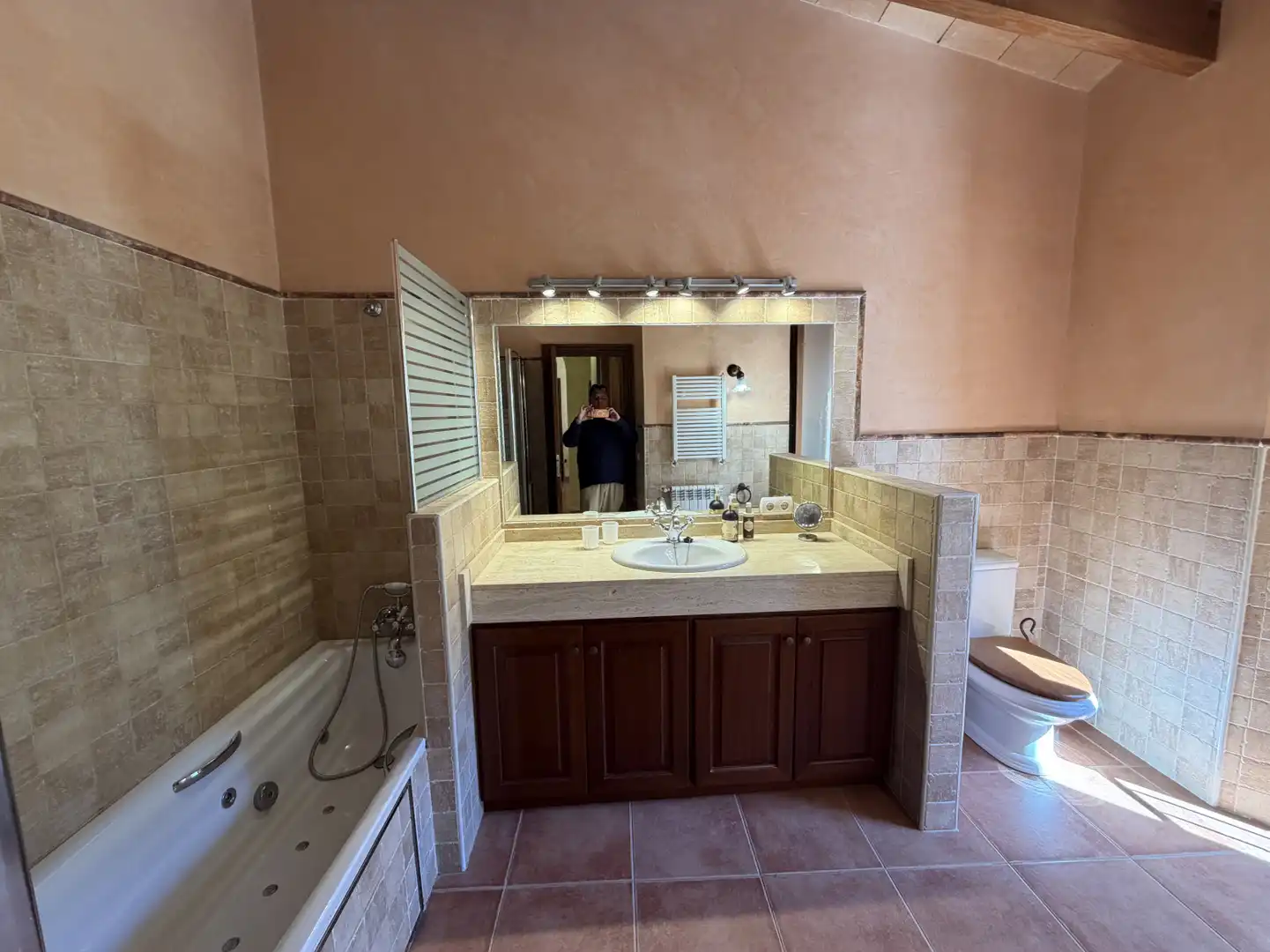 Baño de Casa o chalet de alquiler en Deià con Aire acondicionado, Calefacción y Jardín privado
