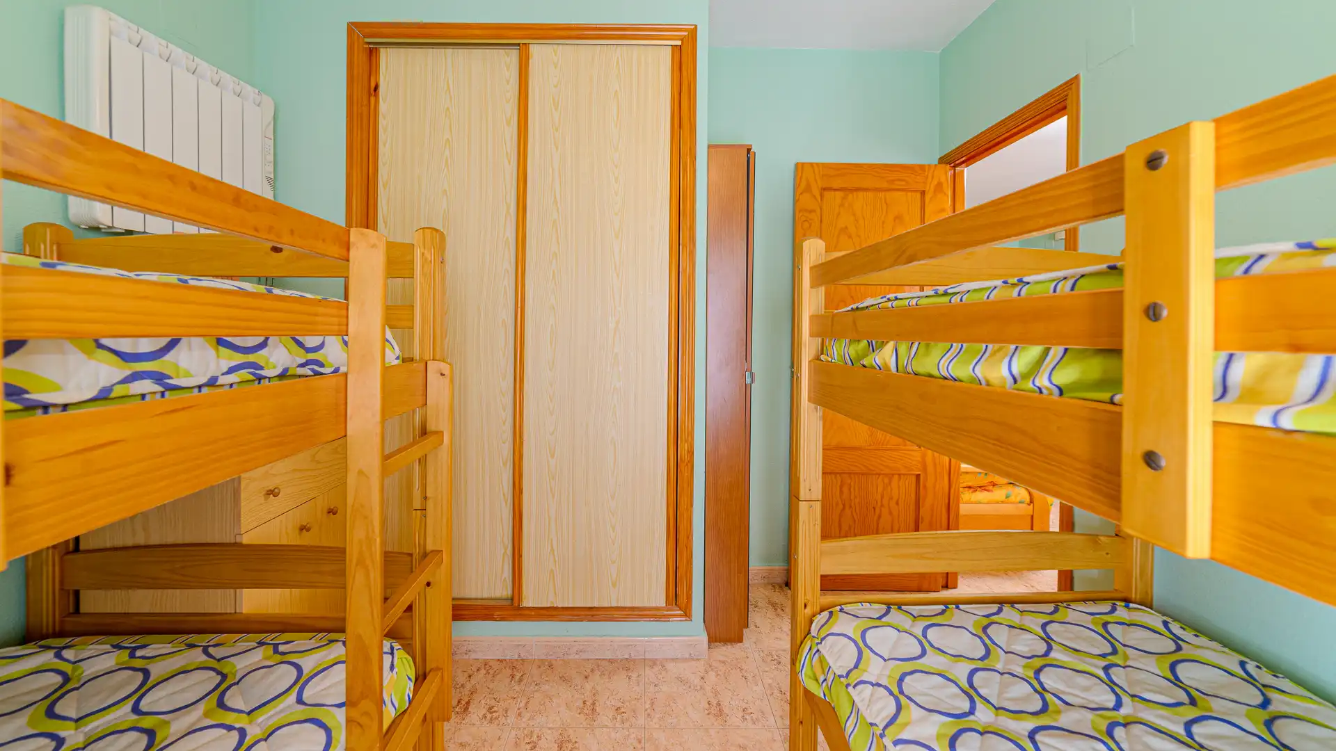 Schlafzimmer von Wohnung zum Verkauf in Torrevieja mit Klimaanlage, Heizung und Terrasse