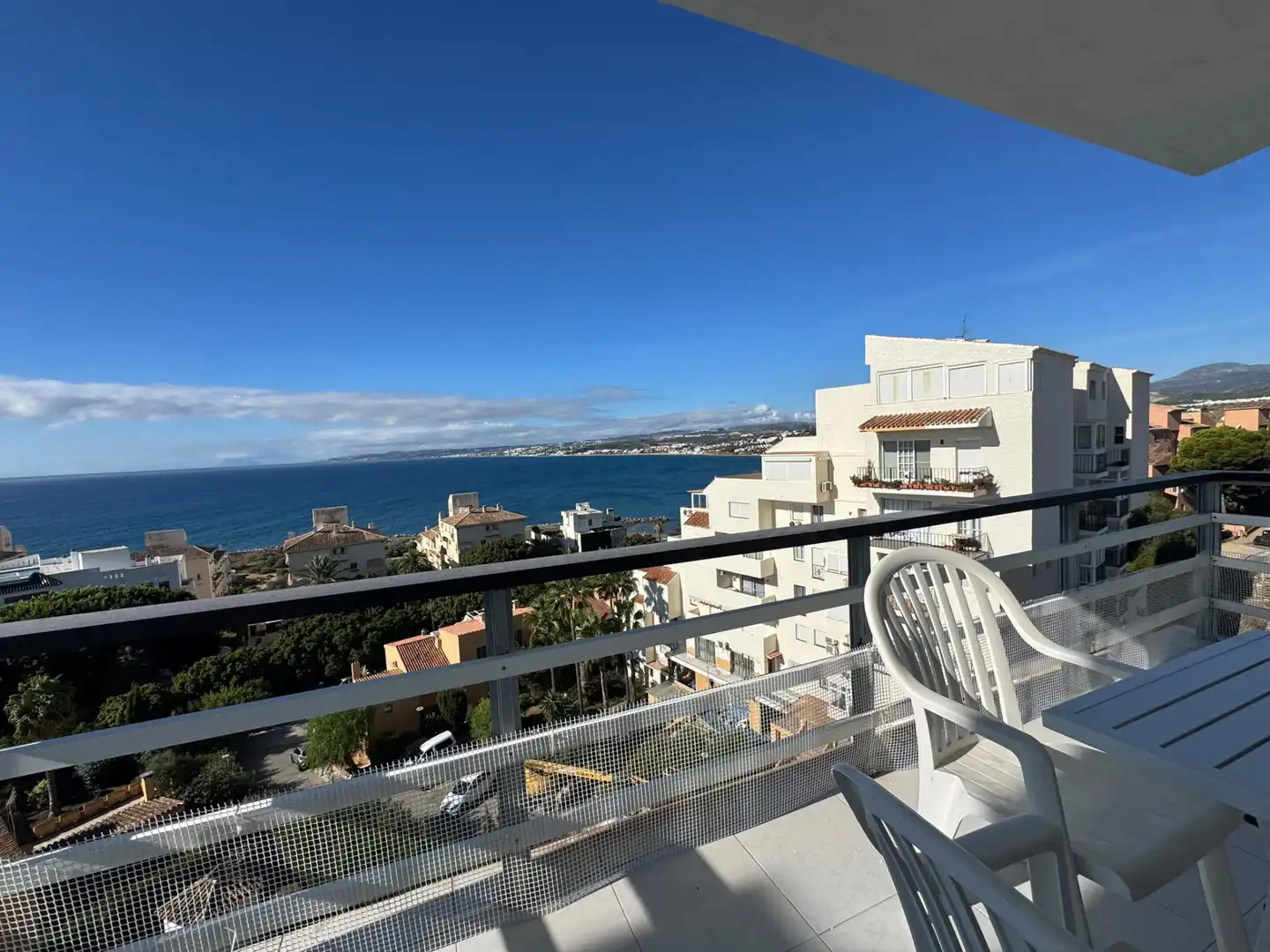Terraza de Apartamento en venta en Estepona con Terraza, Piscina y Amueblado