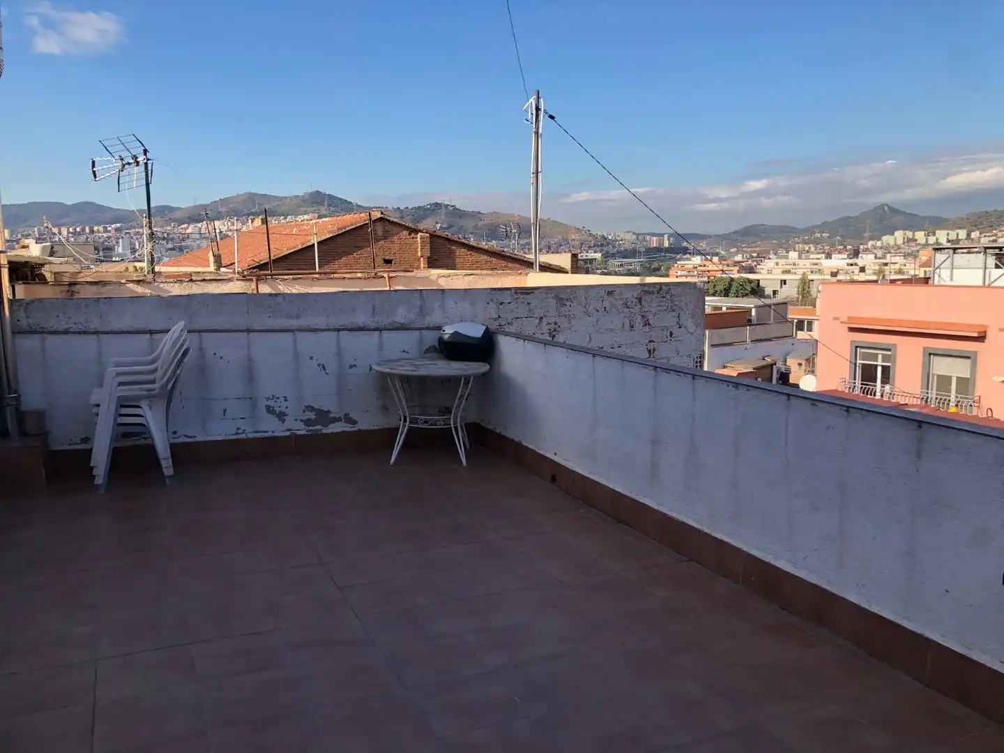 Terrace of Houses for sale in Santa Coloma de Gramenet  with Private garden, Terrace and Storage room