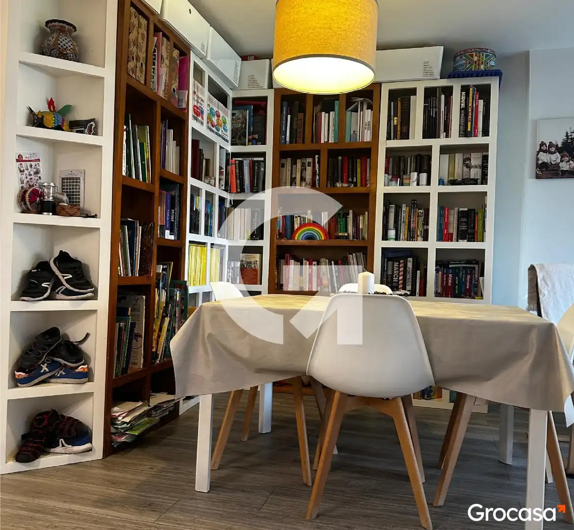 Dining room of Flat for sale in L'Hospitalet de Llobregat  with Air Conditioner