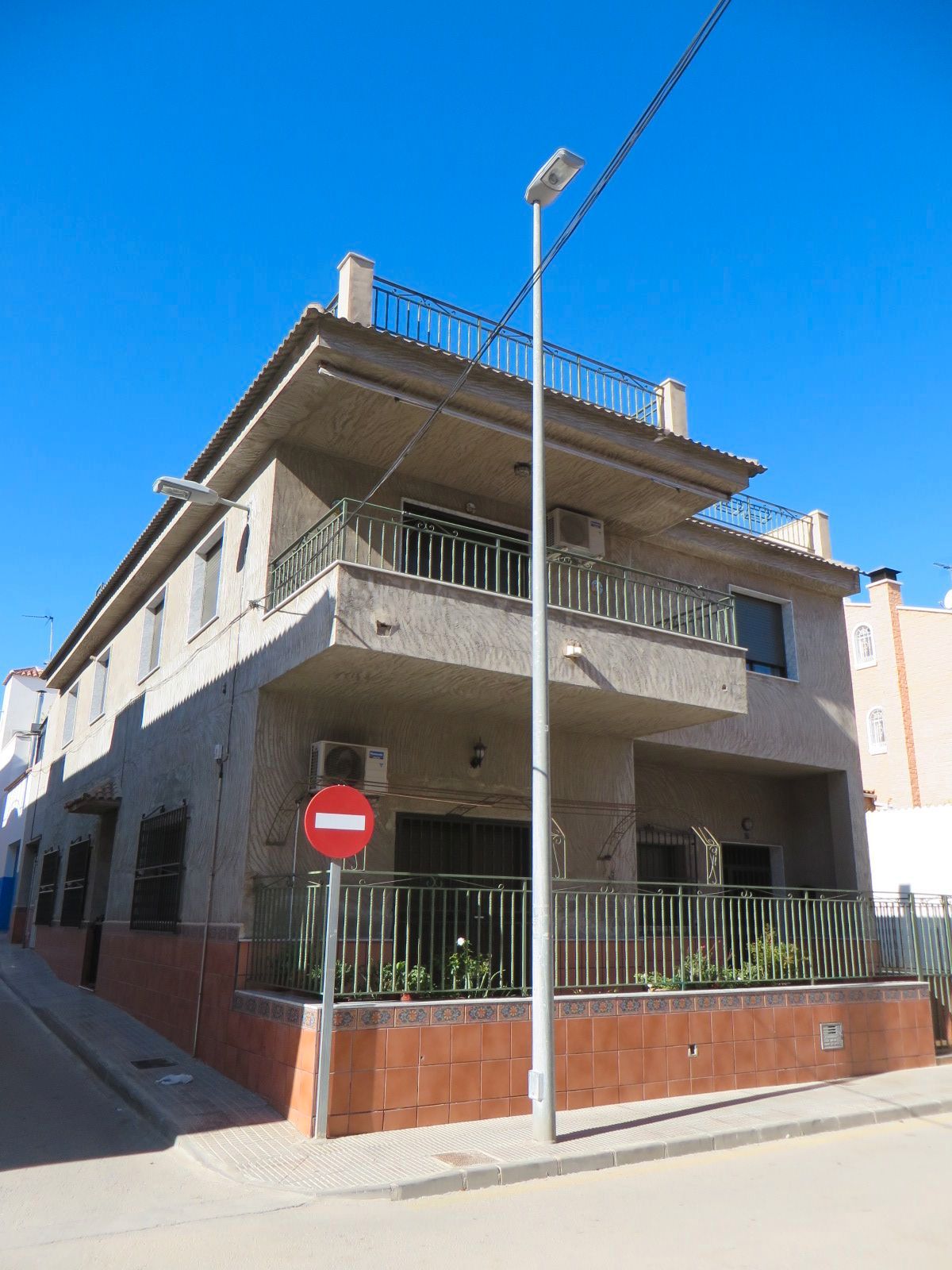 Exterior view of Single-family semi-detached for sale in  Murcia Capital