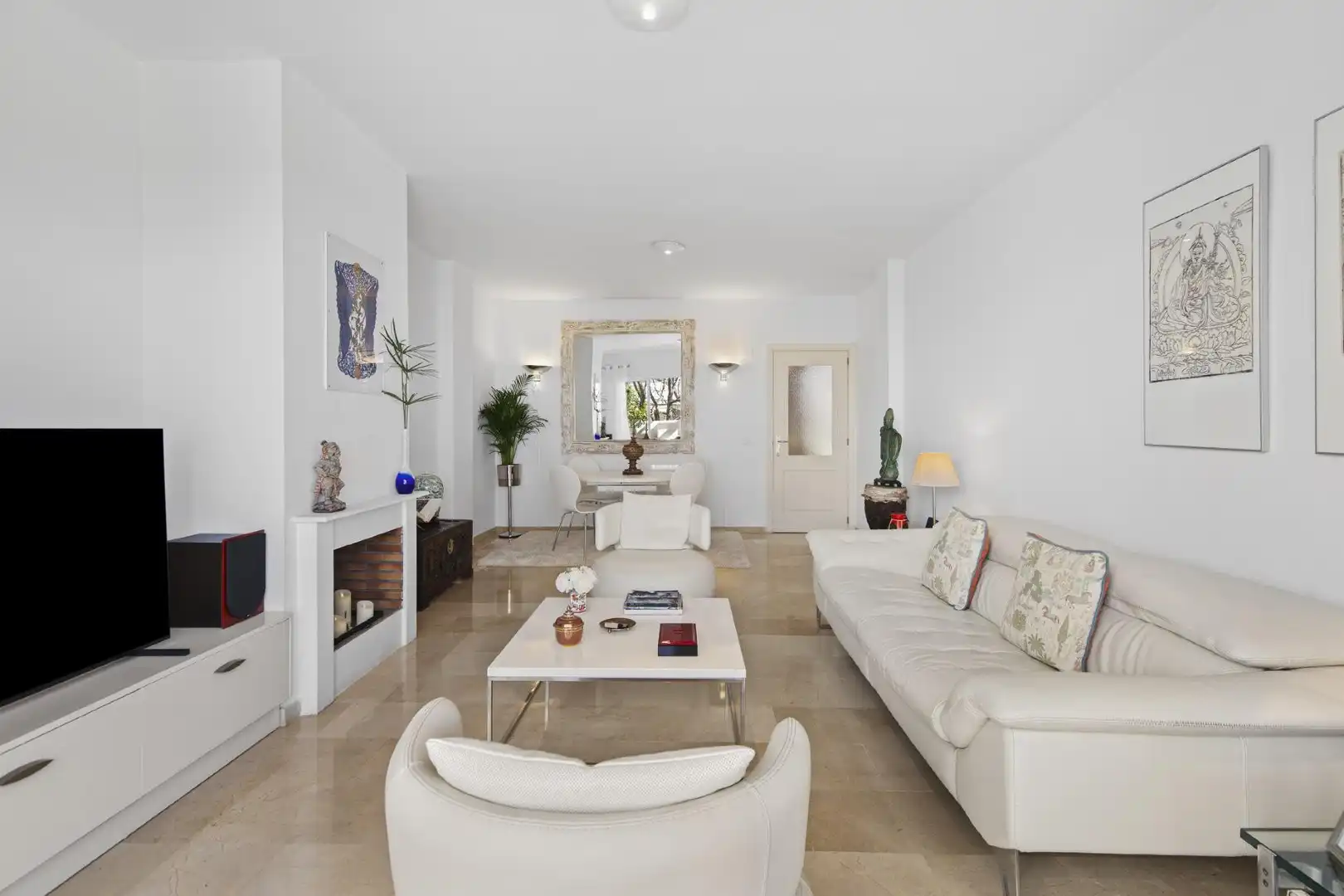 Apartament amb terrassa en venda a Milla de Oro, imagen 12