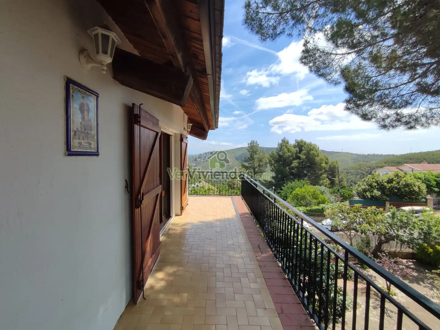 Terraza de Casa o chalet en venta en Vallirana con Calefacción, Jardín privado y Terraza