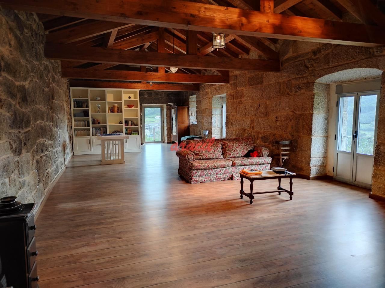 Living room of House or chalet for sale in Cenlle  with Heating and Private garden