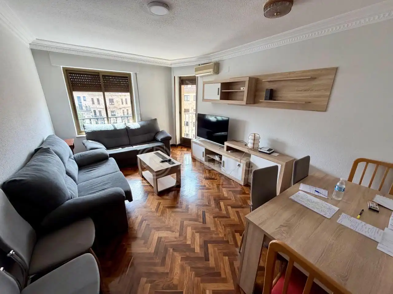 Wohnzimmer von Wohnung zur Miete in Salamanca mit Heizung und Möbliert