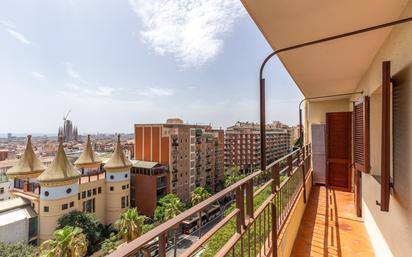 Bedroom of Flat for sale in  Barcelona Capital  with Terrace