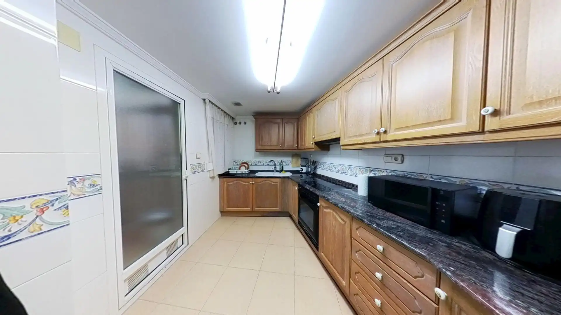 Kitchen of Flat for sale in Sagunto / Sagunt  with Heating, Furnished and Balcony