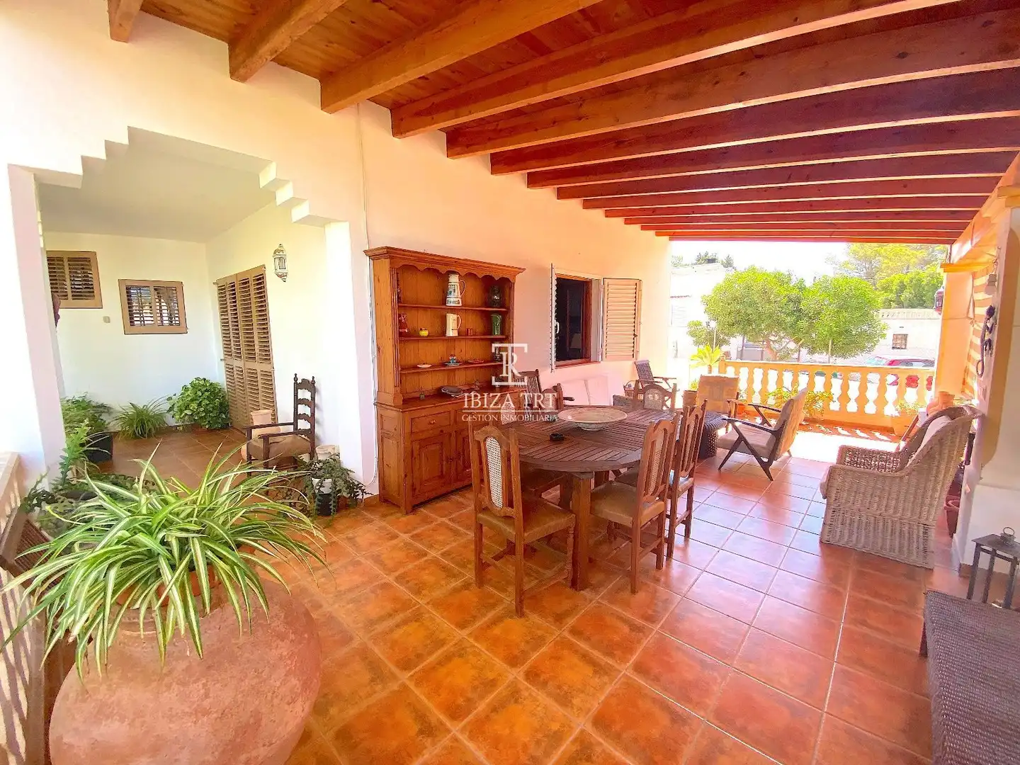Terrassa de Casa o xalet en venda en Sant Antoni de Portmany amb Terrassa i Traster