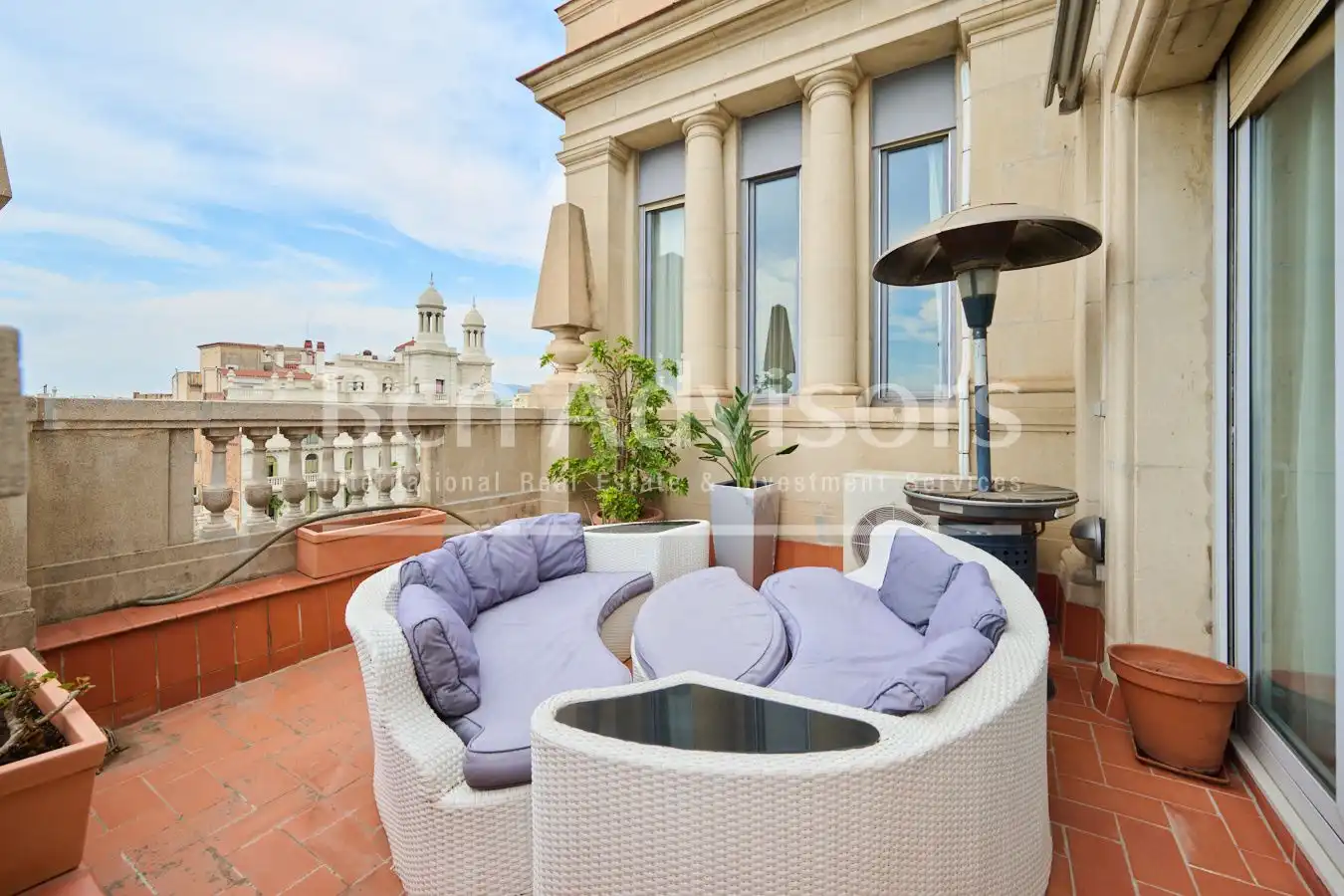 Terrace of Attic for sale in Barcelona  with Air Conditioner, Heating and Parquet flooring