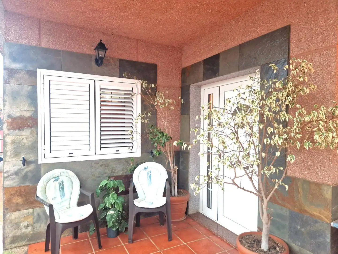 Terraza de Casa o chalet en venta en Vega de San Mateo con Jardín privado, Terraza y Internet