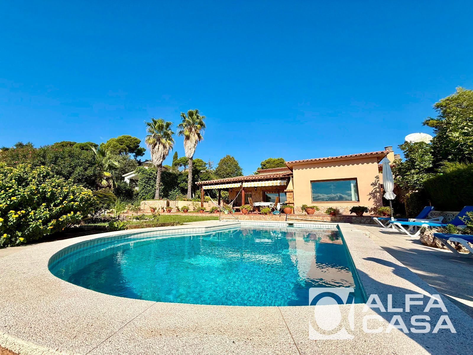 Garden of House or chalet for sale in Lloret de Mar  with Air Conditioner, Heating and Terrace