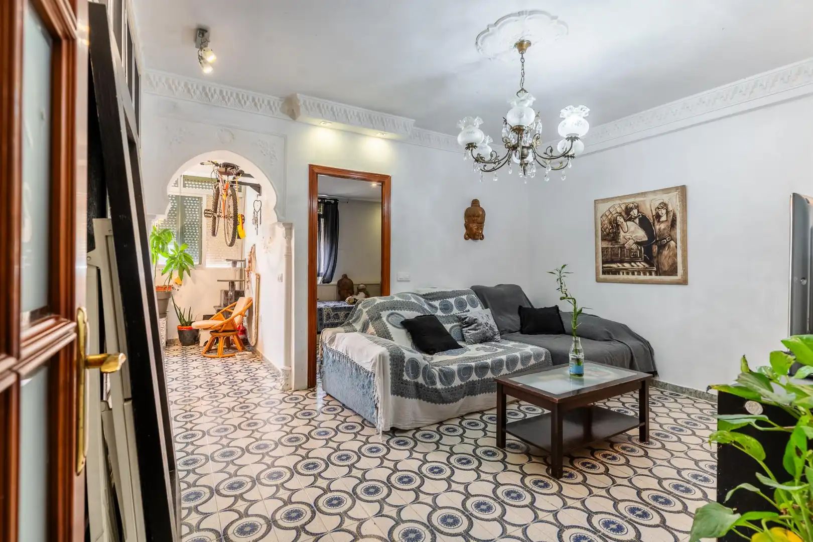 Sala d'estar de Apartament en venda en San Fernando