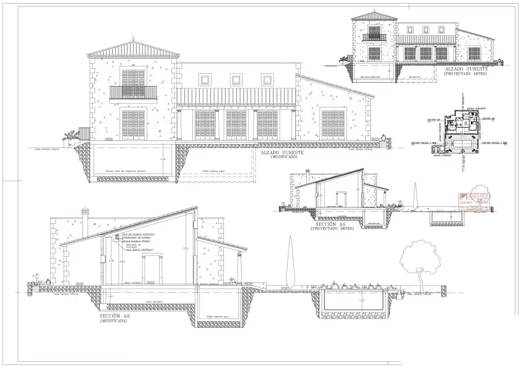 Casa rústica amb piscina en venda a Felanitx Poble, imagen 16