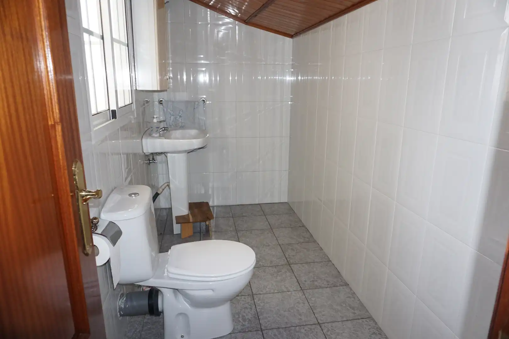 Baño de Casa o chalet en venta en Melide con Calefacción, Jardín privado y Terraza