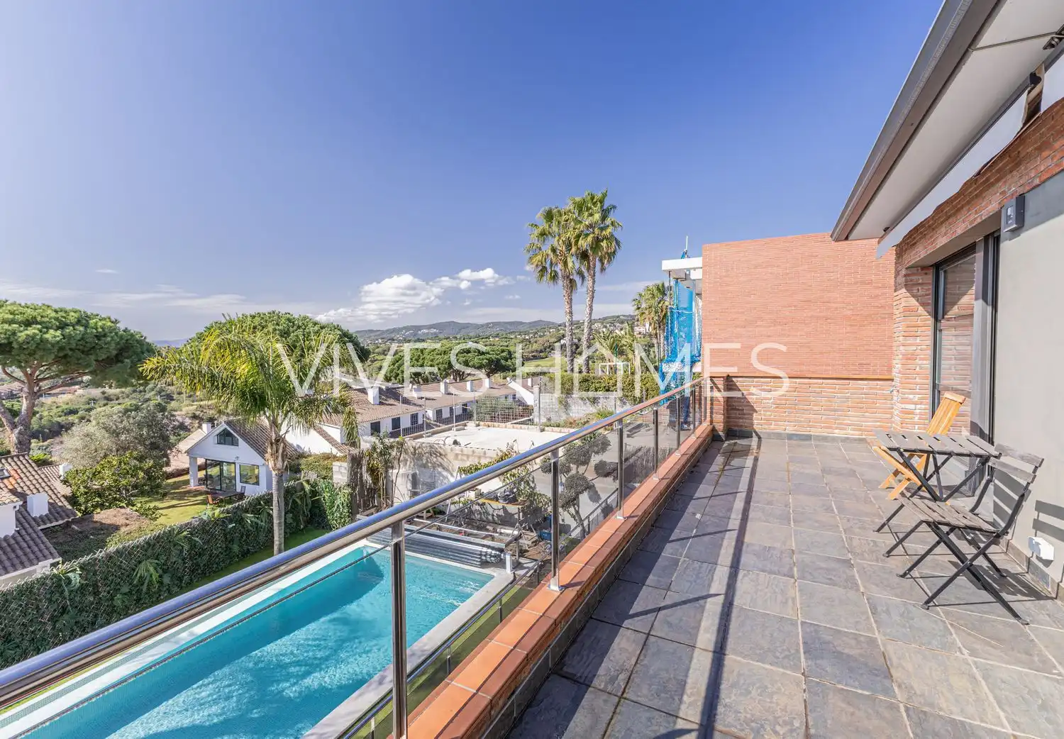 Vista exterior de Casa o chalet en venta en Caldes d'Estrac con Aire acondicionado, Calefacción y Jardín privado