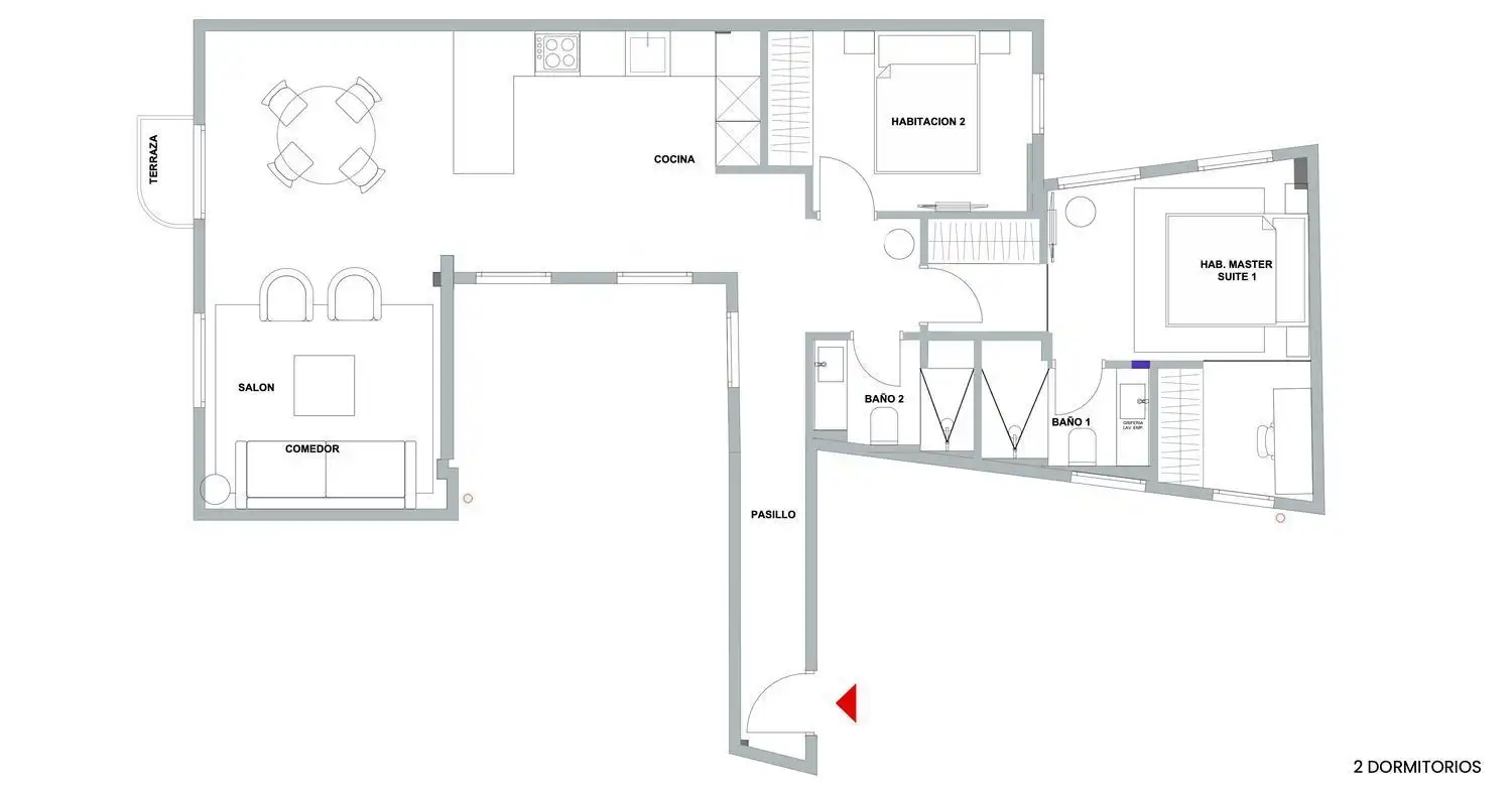 Flat for sale in Madrid  with Air Conditioner, Heating and Terrace