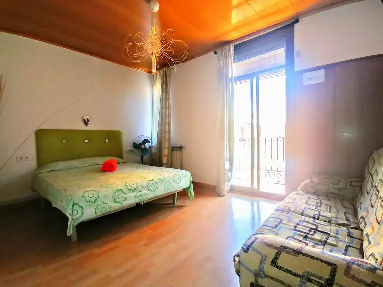 Bedroom of Flat for sale in Barcelona  with Heating, Furnished and Oven