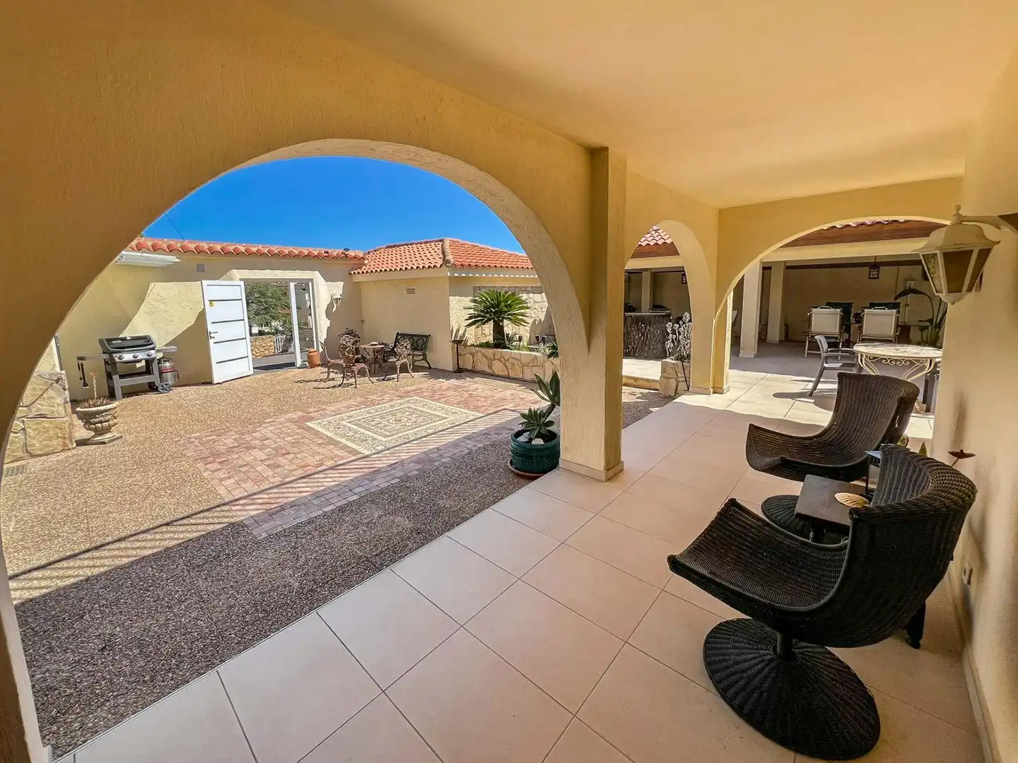 Terraza de Casa o chalet en venta en La Nucia con Aire acondicionado, Calefacción y Jardín privado