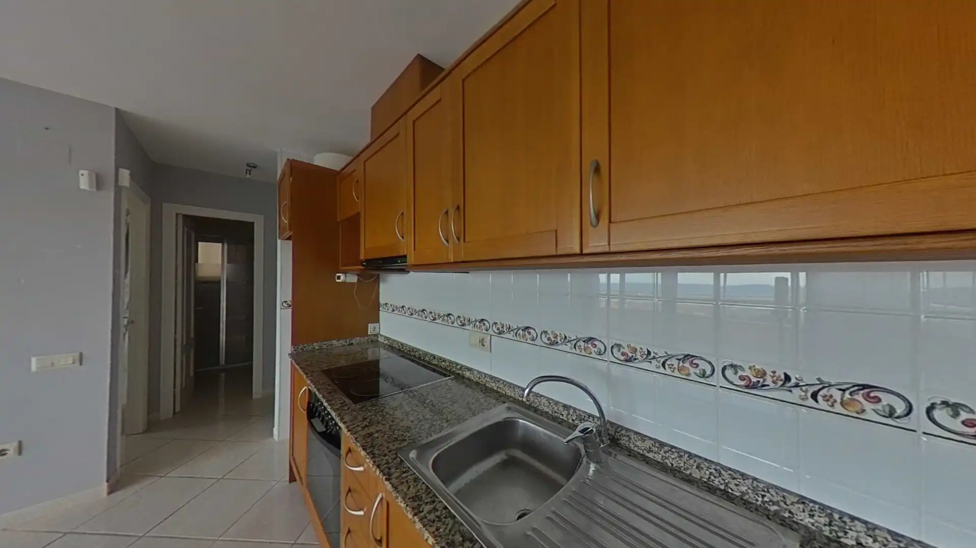 Cocina de Apartamento en venta en Peñíscola / Peníscola con Aire acondicionado, Terraza y Alarma