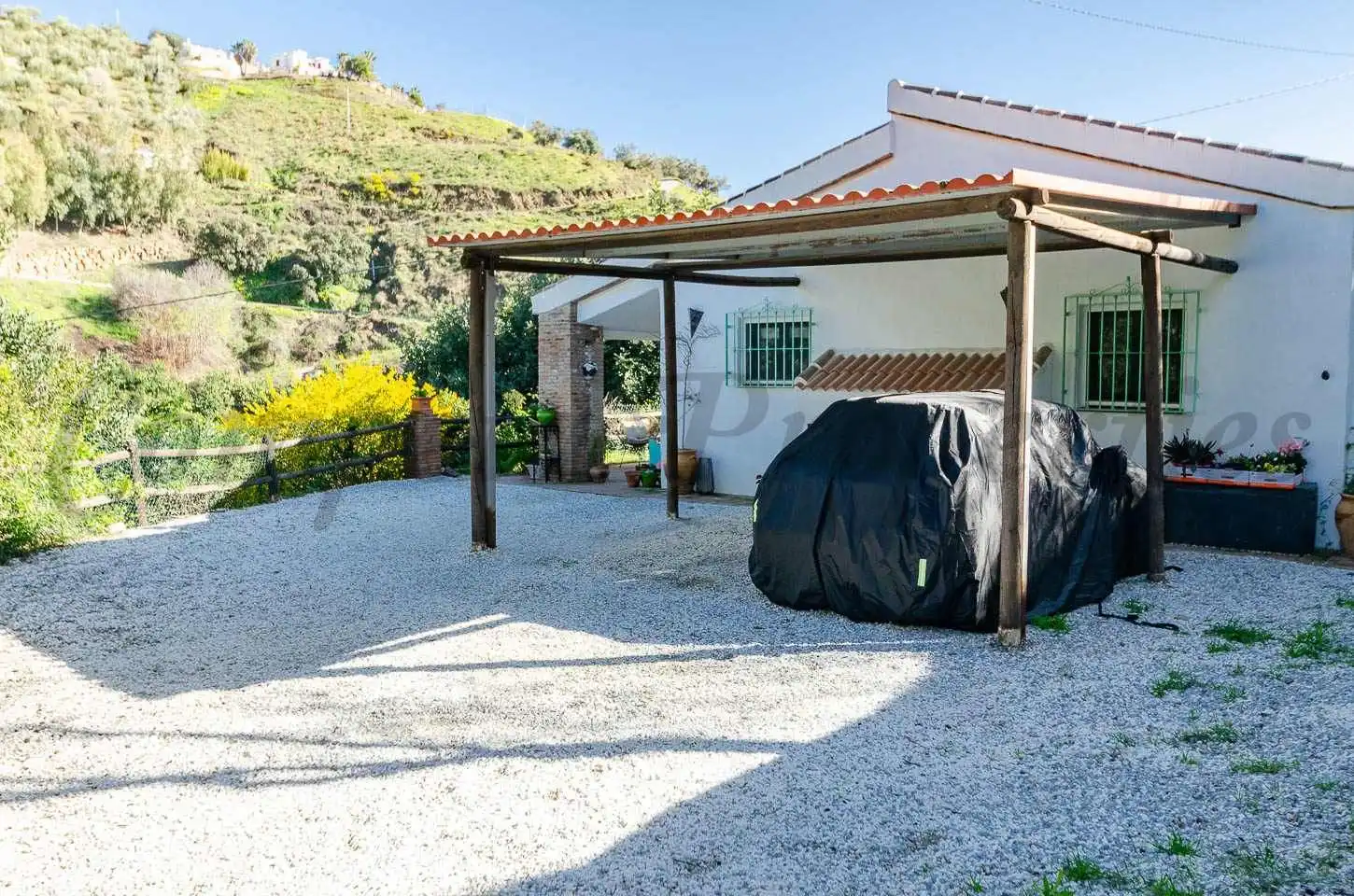 Casa amb piscina en venda a Árchez, imagen 7
