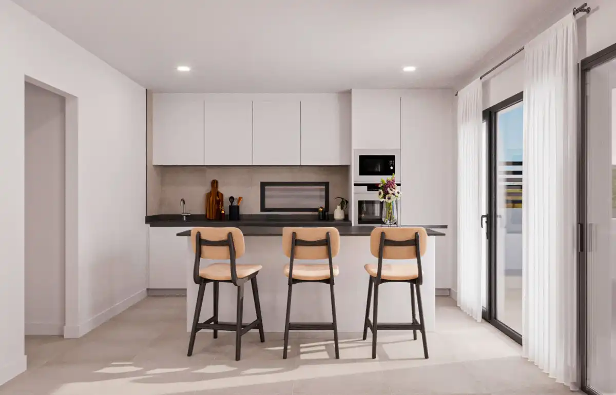 Cocina de Casa o chalet en venta en Lorca