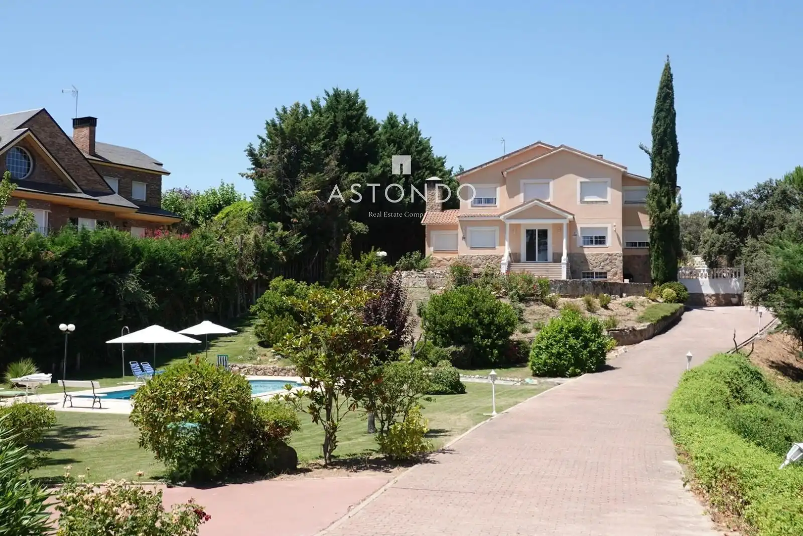 Vista exterior de Casa o chalet de alquiler en Ciudalcampo con Calefacción, Jardín privado y Terraza