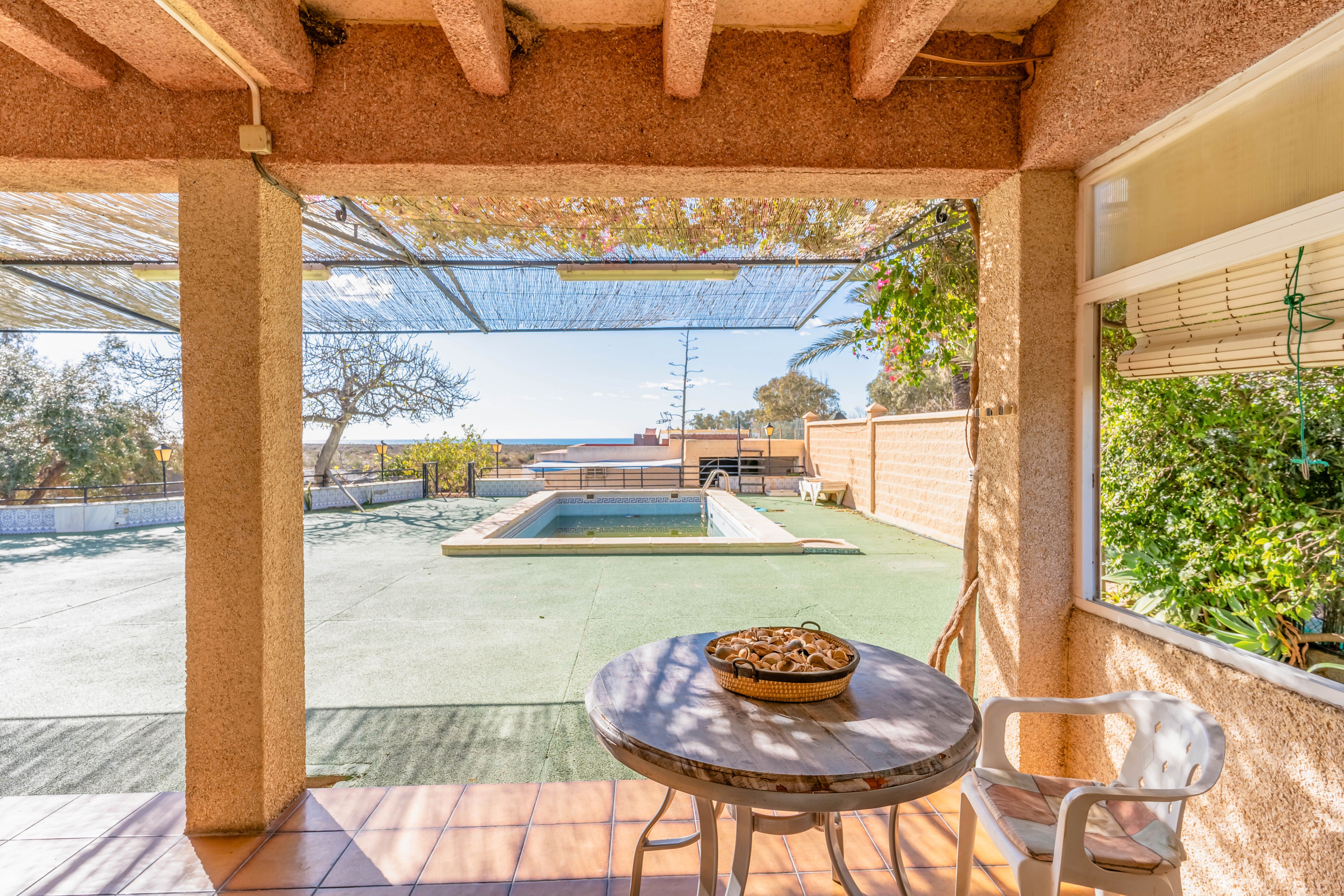 Garden of House or chalet for sale in  Almería Capital  with Private garden and Swimming Pool