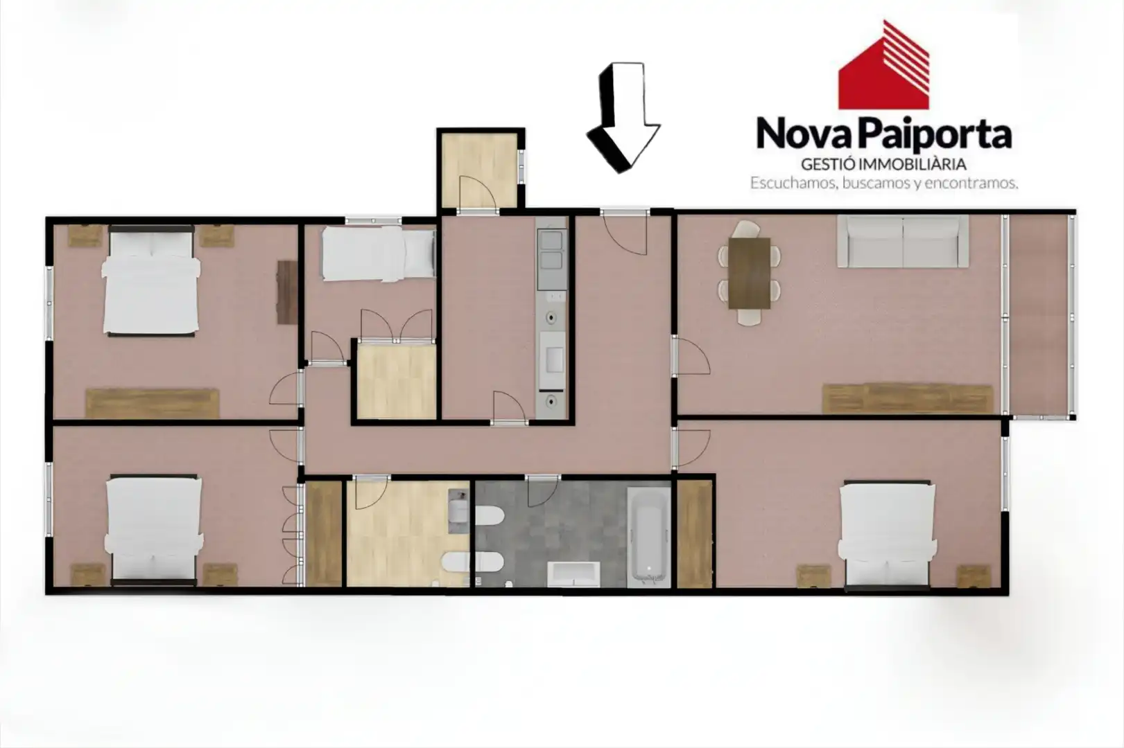 Wohnung zum Verkauf in Torrent mit Abstellraum und Balkon