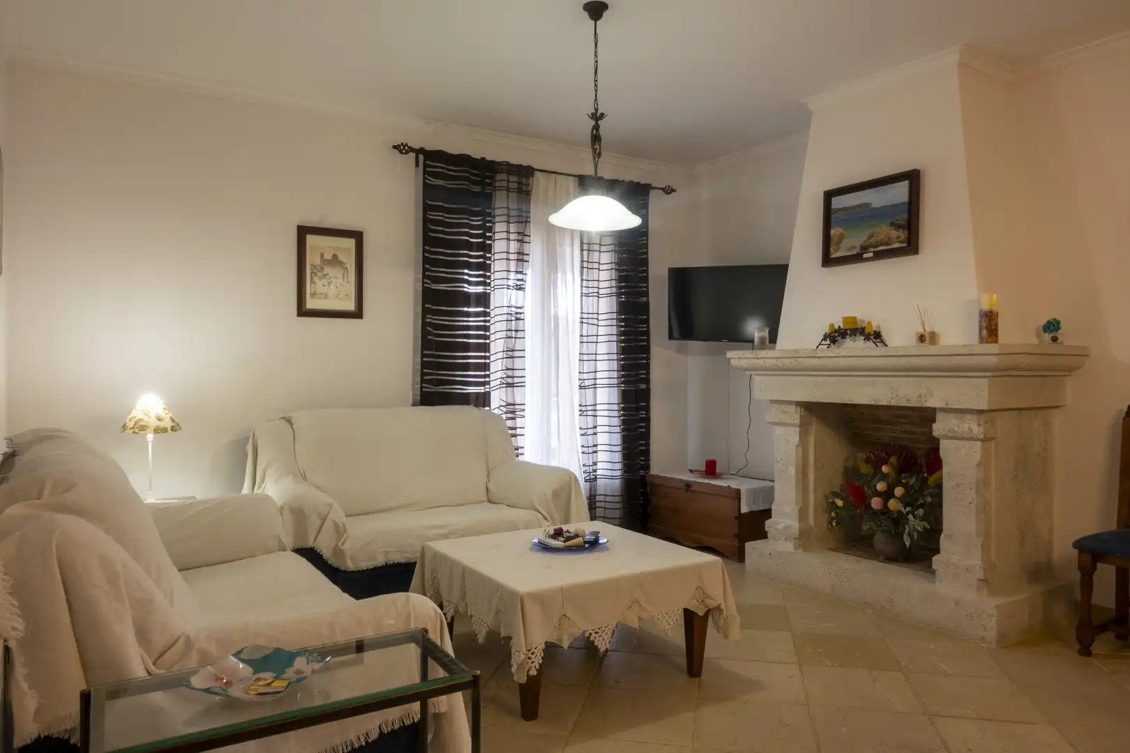 Sala de estar de Casa o chalet en venta en Ruidera con Aire acondicionado, Calefacción y Jardín privado