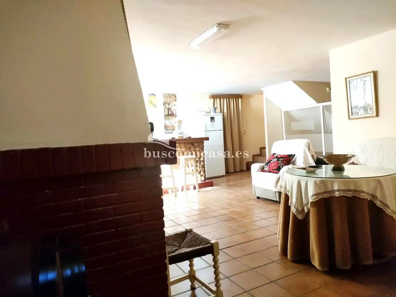 Sala d'estar de Casa o xalet en venda en Mengíbar amb Aire condicionat i Terrassa