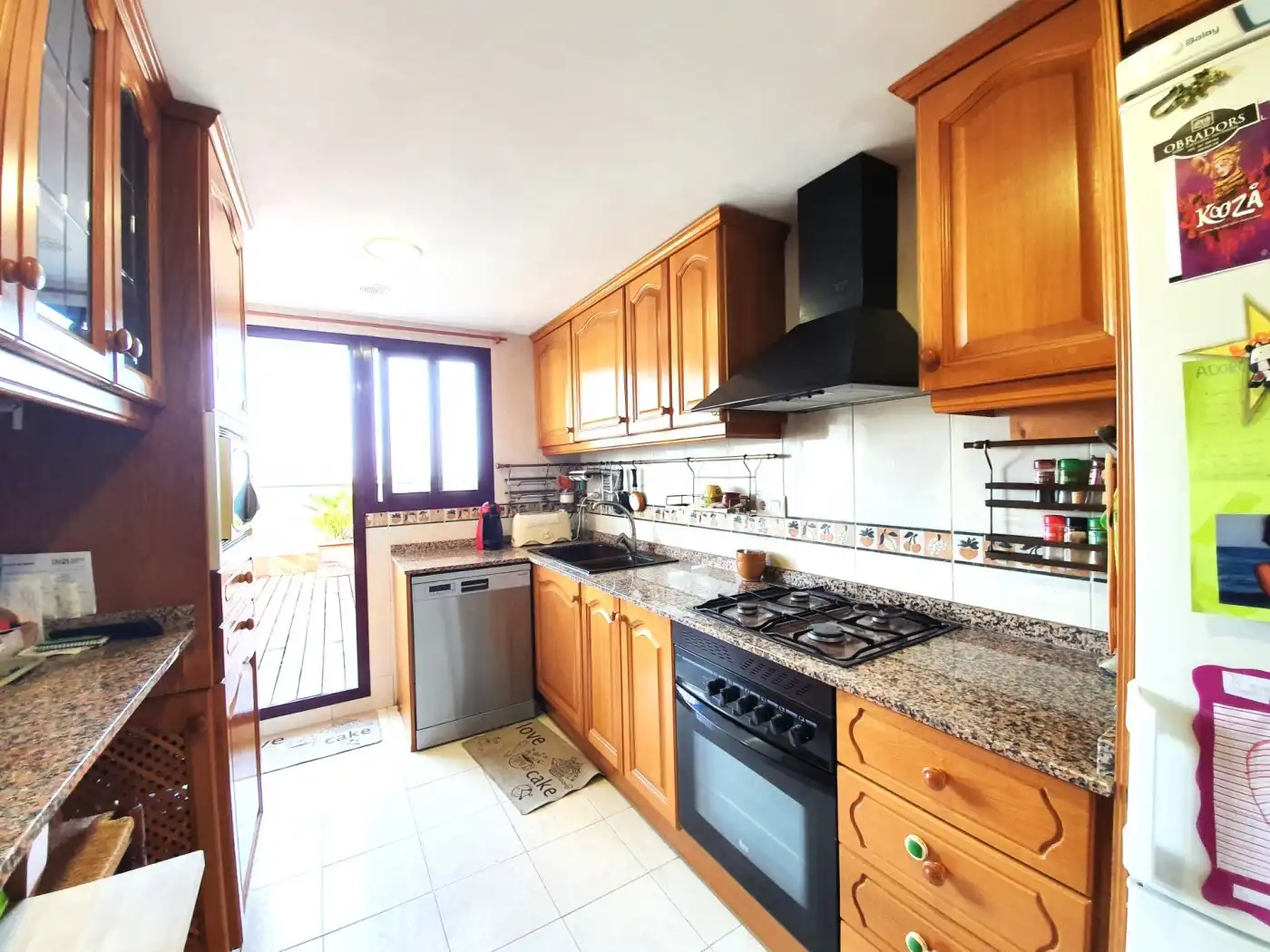 Cuina de Àtic de lloguer en Riba-roja de Túria amb Aire condicionat, Calefacció i Parquet