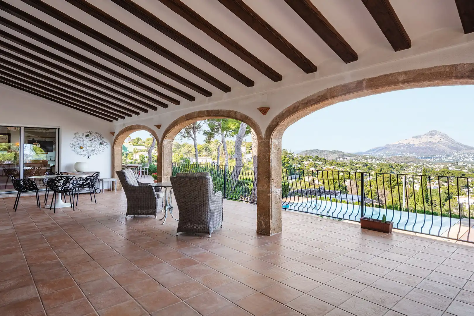 Terrace of Houses for sale in Jávea / Xàbia  with Air Conditioner, Private garden and Terrace