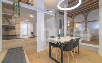Dining room of Planta baja for sale in  Barcelona Capital  with Heating and Balcony