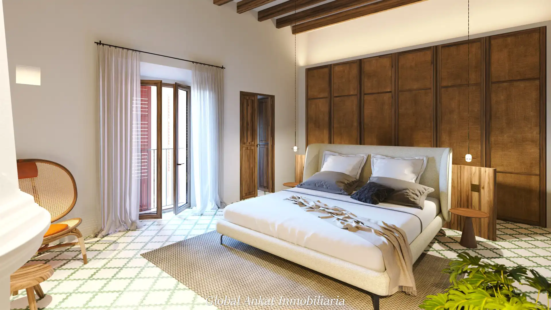 Habitación de Casa o chalet en venta en Felanitx con Aire acondicionado, Calefacción y Jardín privado