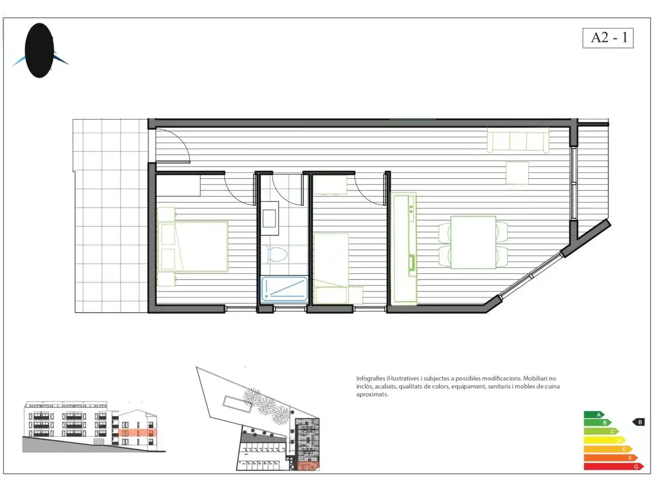 Wohnung mit Terrasse zum Verkauf in La Roca del Vallès, imagen 31
