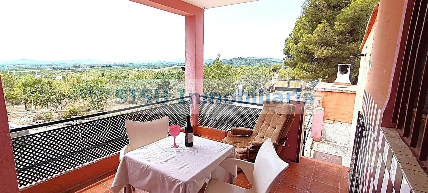 Terrassa de Finca rústica en venda en Llíria amb Jardí privat, Terrassa i Piscina